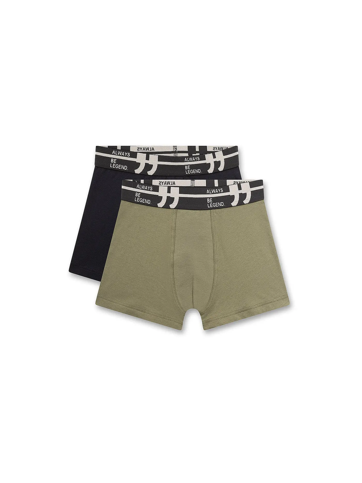 SANETTA | Jungen Pants 2er Pkg. hellkhaki | 
